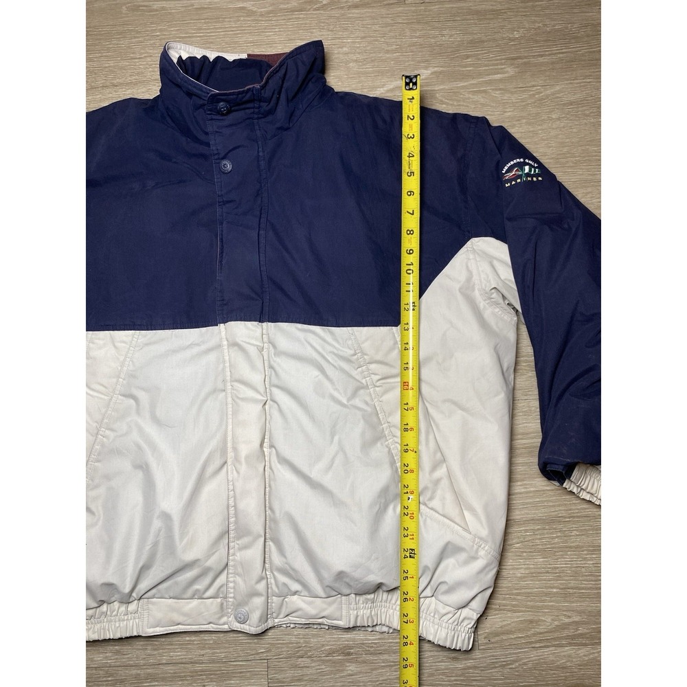 Men's Size XL Tall Members Only Down Mariner Coat Jacket 20% Water Fowl 80% Down - Picture 3 of 8